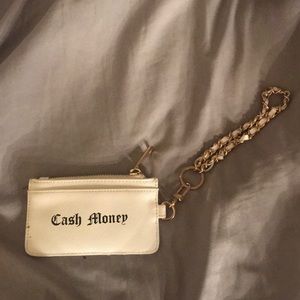 cash money wristlet wallet